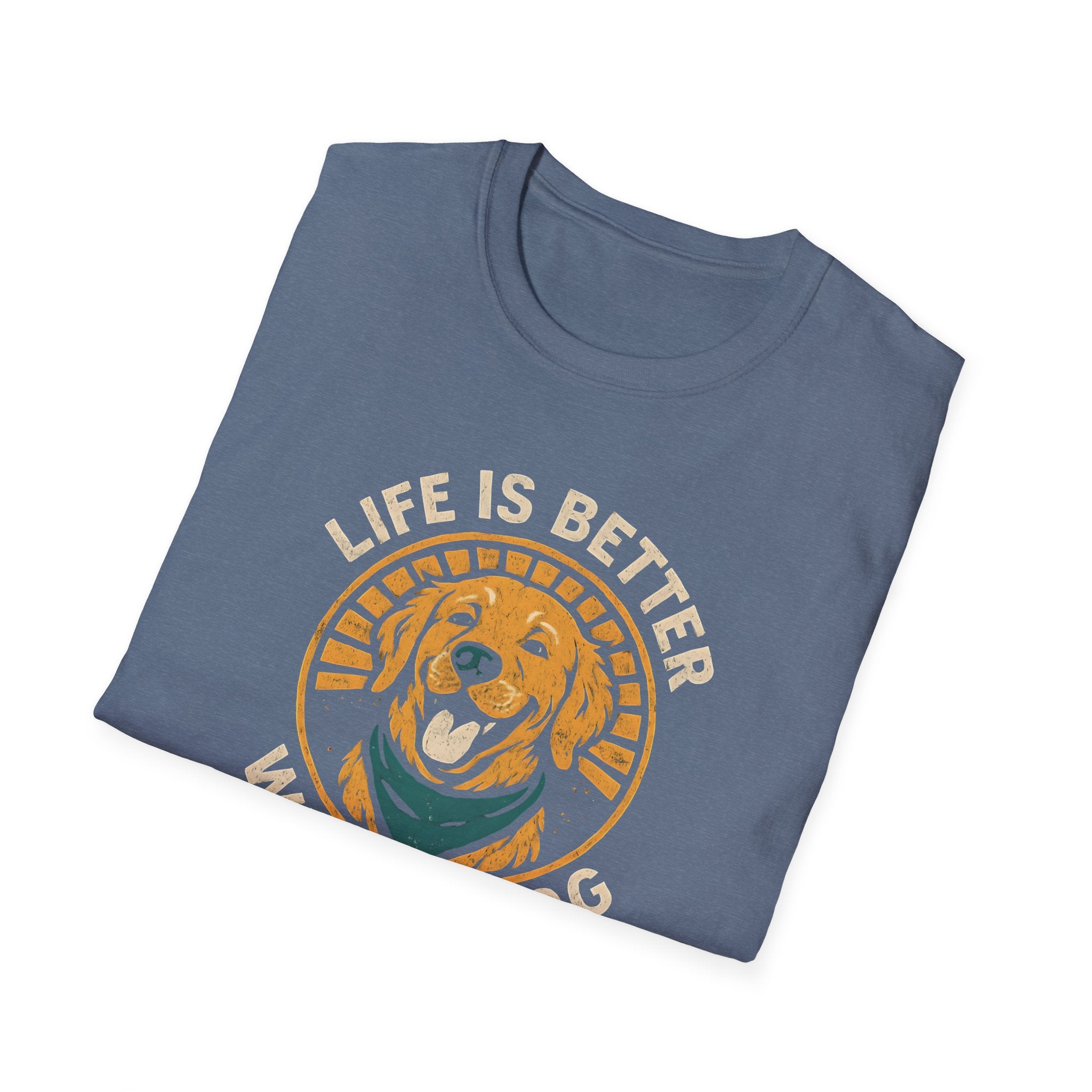 Golden Retriever Logo T-Shirt