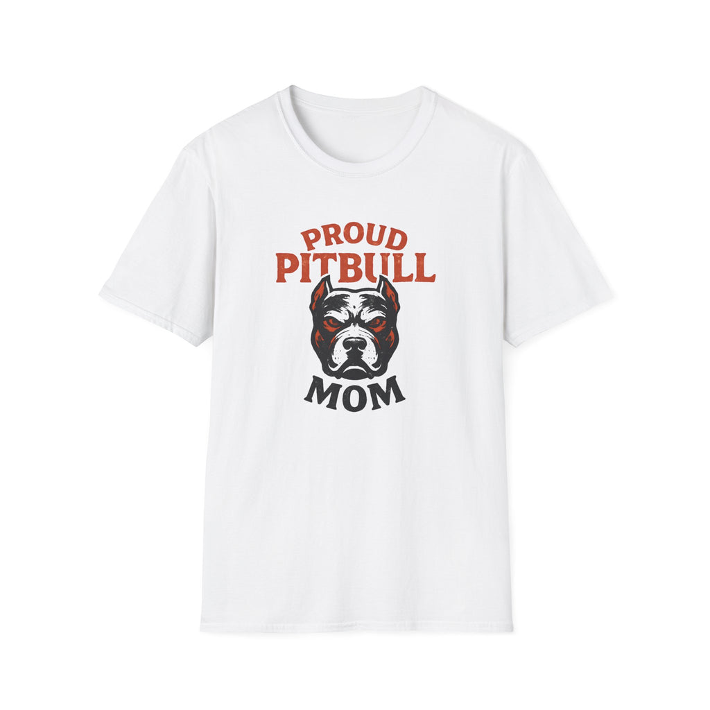 Proud Pitbull Mom T-Shirt