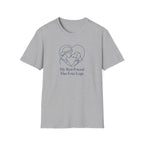 Dog and Woman Heart T-Shirt