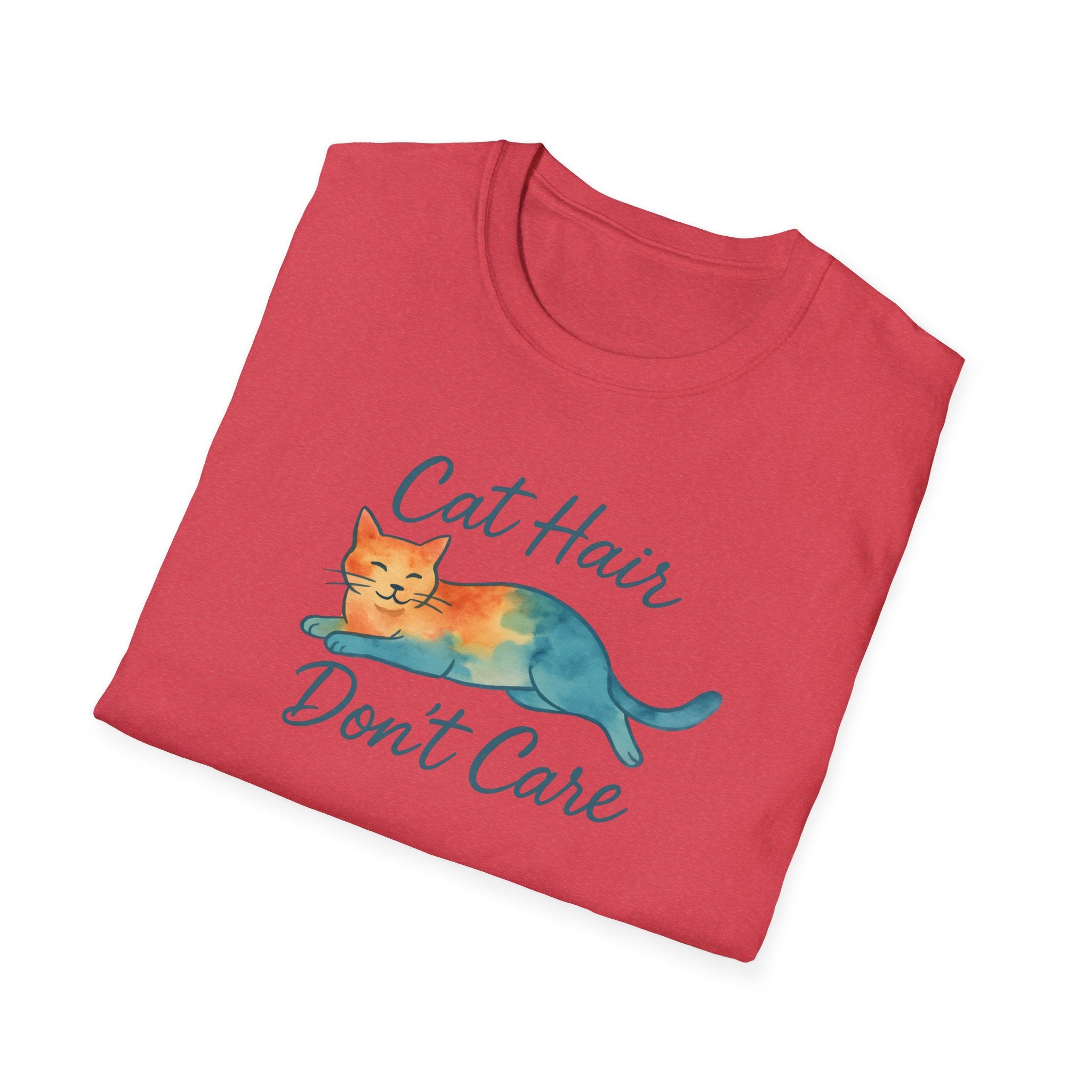 Cat Hair Don't Care T-Shirt