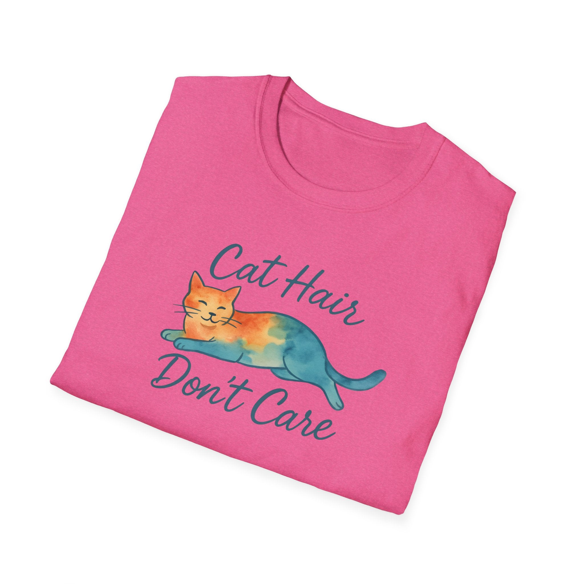 Cat Hair Don't Care T-Shirt